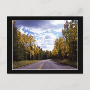 Flagstaff Arizona dans la carte postale Automne