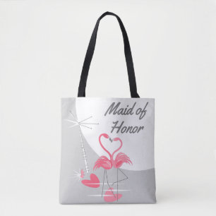 Flamant rose Amour Grande Lune Maid of Honor sac