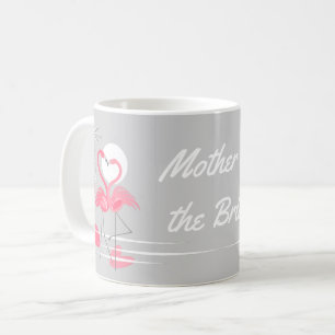 Flamant rose Amour Mère de la mariée mug