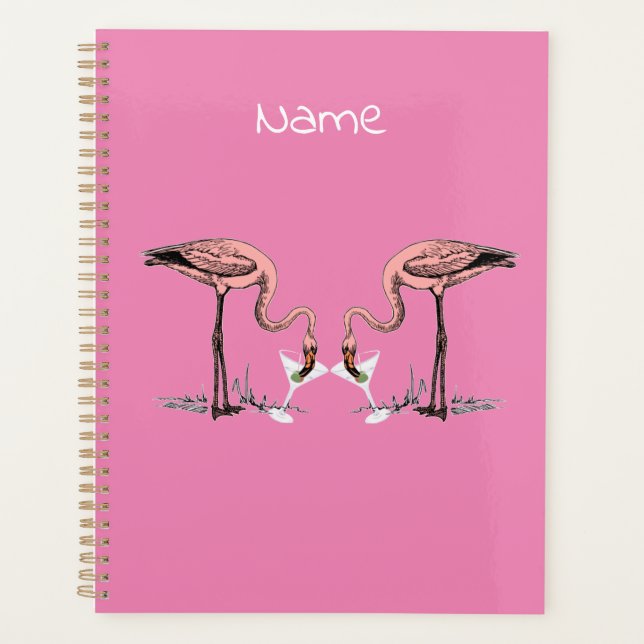 Flamant rose Boire Martini Thunder_Cove (Devant)