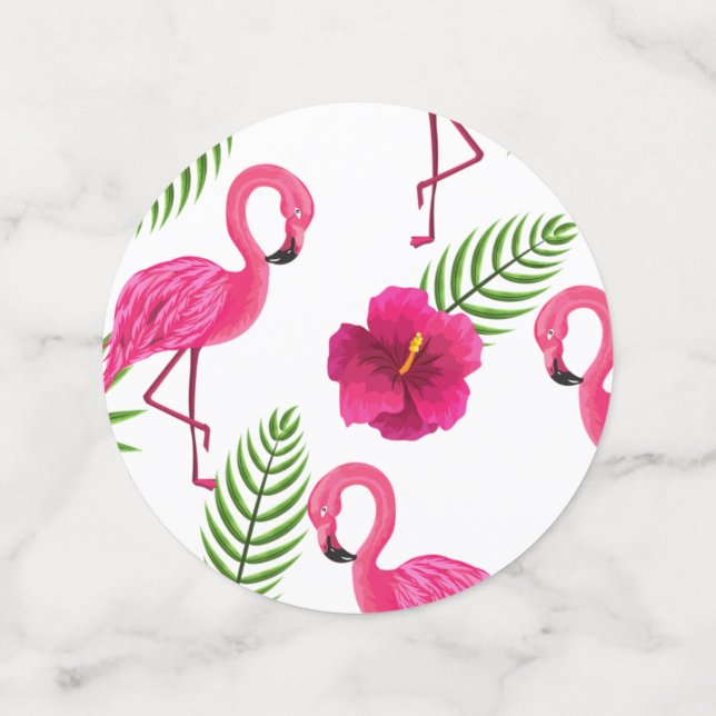 Flamant rose Confetti (Moyen verso)