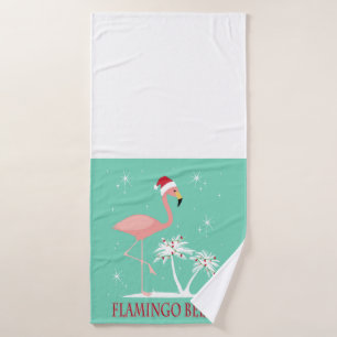 FLAMANT ROSE DE NOËL VINTAGE MODERNE