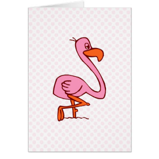 Flamant rose de secousse