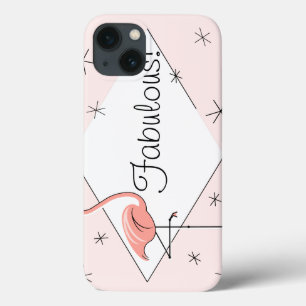 Flamant rose Diamant 'Fabuleux!' iPad Mini coque