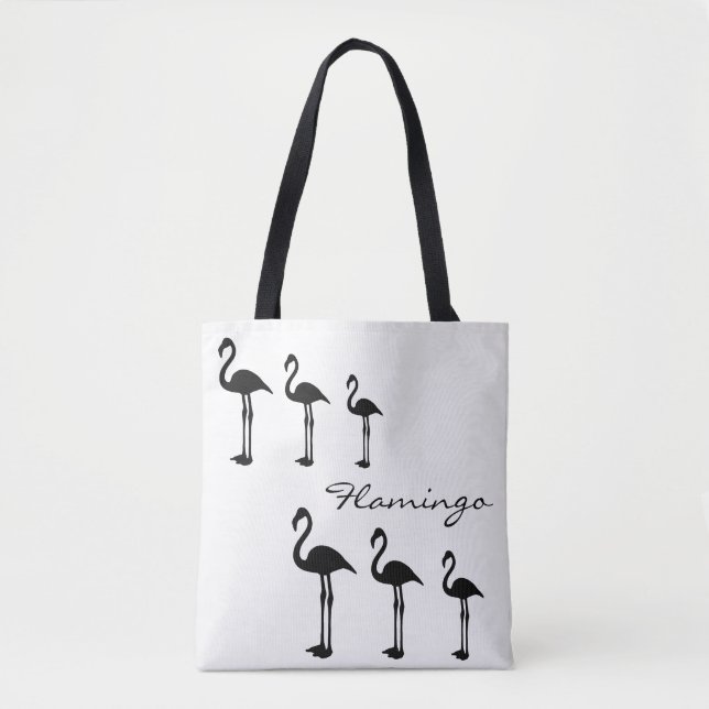 Flamant rose Evolution Sac fourre-tout funky (Devant)