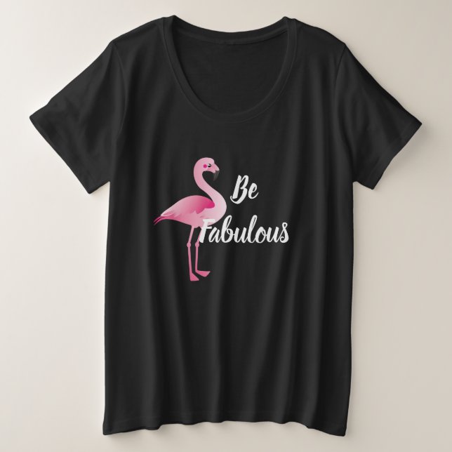 Flamant rose fabuleux (Design devant)