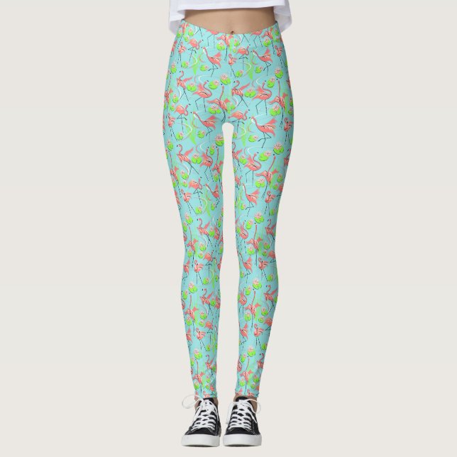 Flamant rose Fandango Multi leggings (Devant)