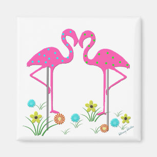 Flamant rose Garden Magnet