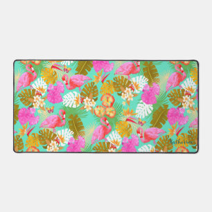 Flamant rose Garden Turquoise