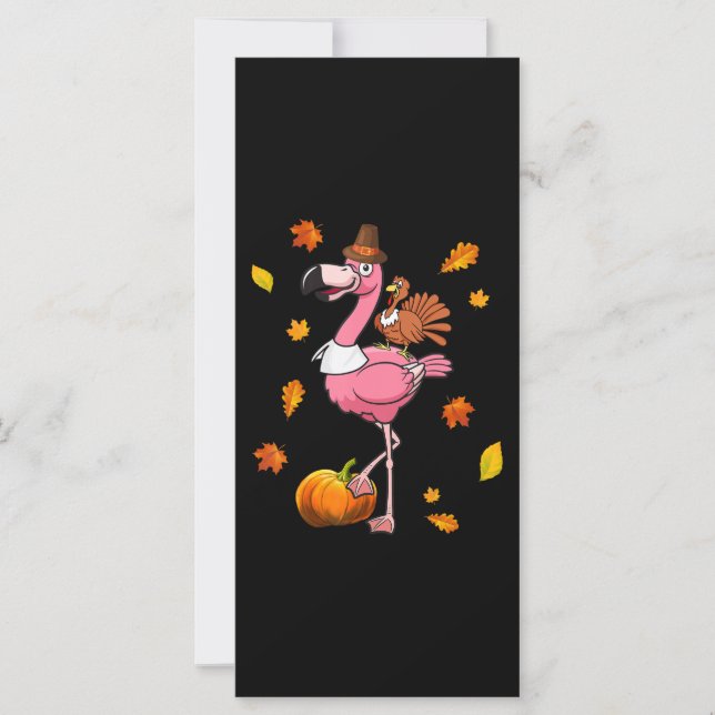 Flamant rose | Halloween Flamant rose Thanksgiving (Devant)