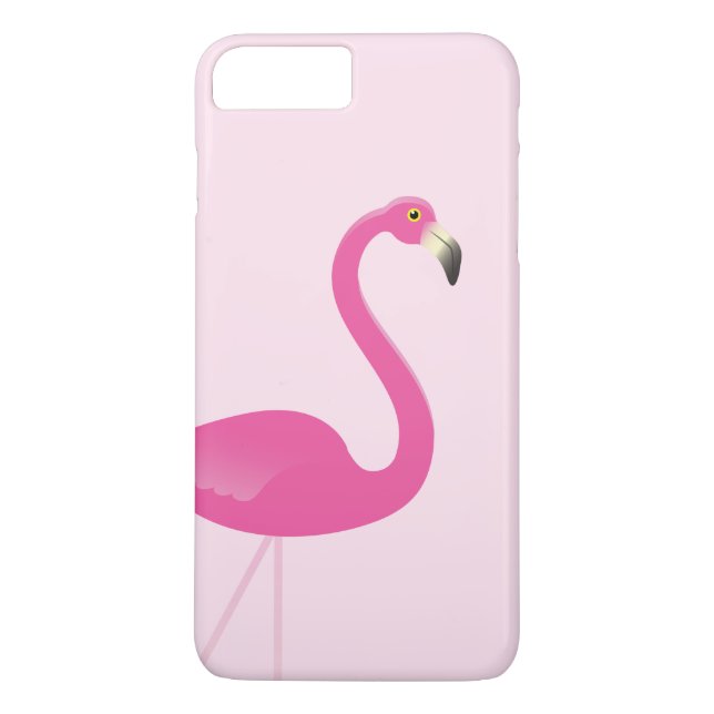 Flamant rose iPhone 7 Plus Coque (Dos)