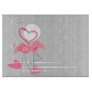 Flamant rose Love Côté planche à découper