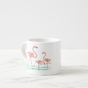 Flamant rose Ocean Trio 2 espresso mug