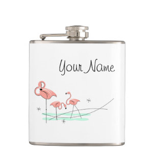 Flamant rose Ocean Trio Nom flacon enveloppé