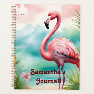 Flamant Rose Personnalisable, Flamant Rose Bord de