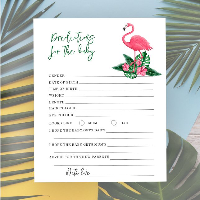 Flamant rose - prédictions et conseils bébé (Créateur téléchargé)