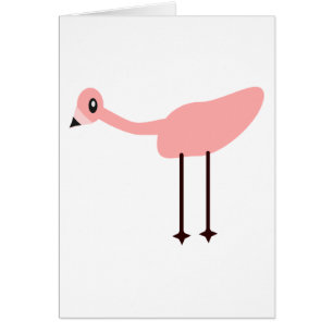 Flamant rose rose