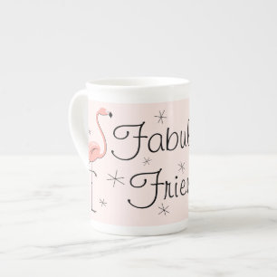 Flamant rose Rose Fabulous Ami! os chine mug