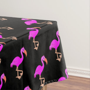 Flamant rose rose nappe Couleur personnalisée