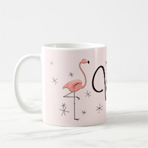 Flamant rose rose 'VIP' tasse