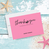 Flamant rose Tropical Rose Anniversaire Merci