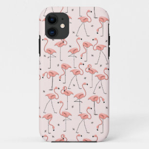 Flamants roses coque iphone rose
