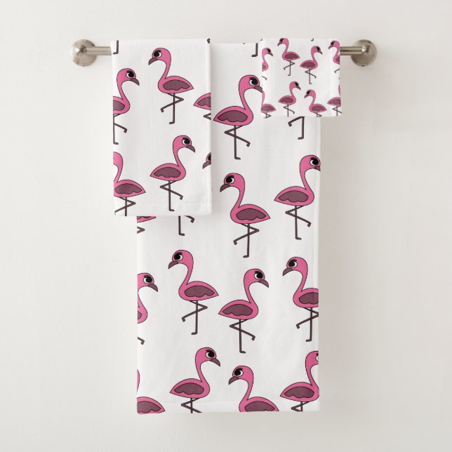 Flamants roses été tropical (En situation)