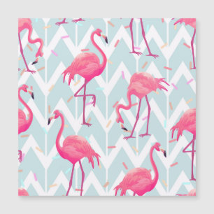 Flamants roses gris clair : Vintage tropical.