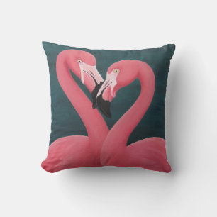 Flamants roses Lance Oreiller