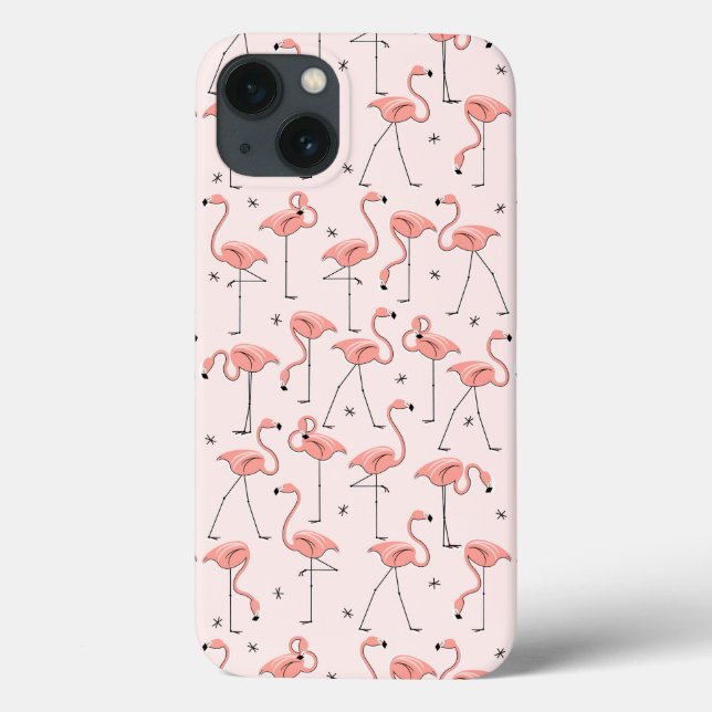 Flamants roses Pink iPad Mini coque (Verso)