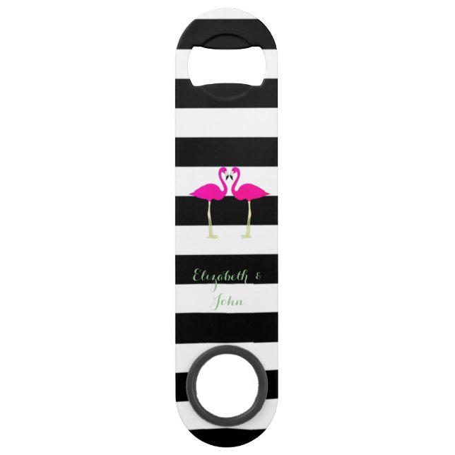 Flamants roses roses, Blancs noirs, Personnalisé (Devant)