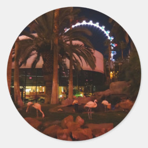 Flamants roses, Stickers Las Vegas #3