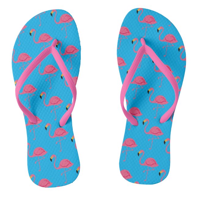 Flamants roses Summer Beach paire de tongs (Semelle)