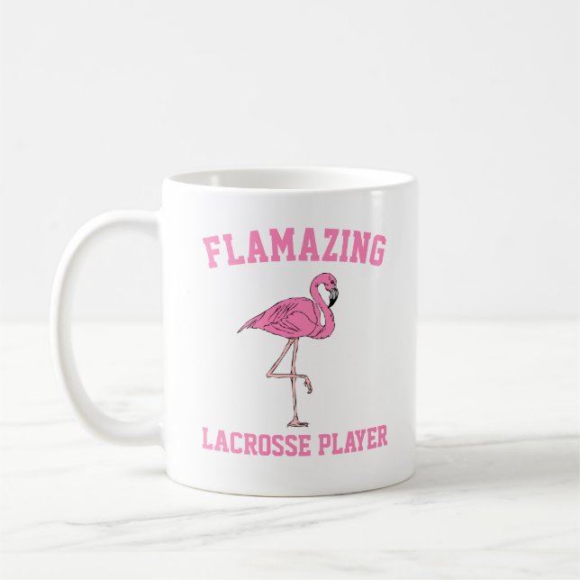 Flamazazing Lacrosse Player Mug (Gauche)