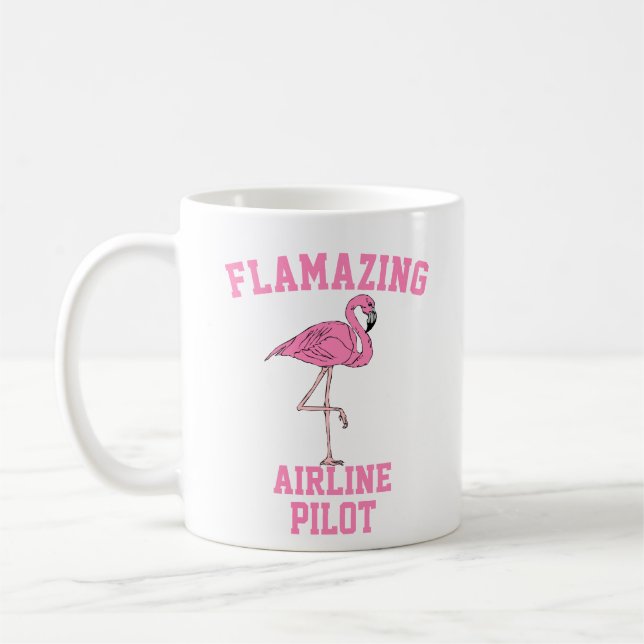 Flamazing Airline Pilot Mug (Gauche)