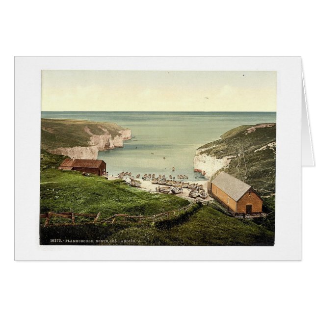 Flamborough, atterrissage de la Mer du Nord, (Devant horizontal)