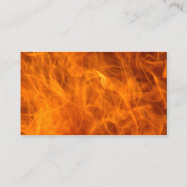 Flames Cartes de visite (Devant)
