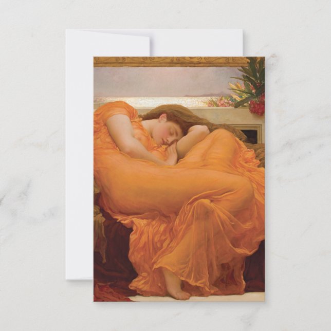 Flaming June par Frederic Leighton (Devant)