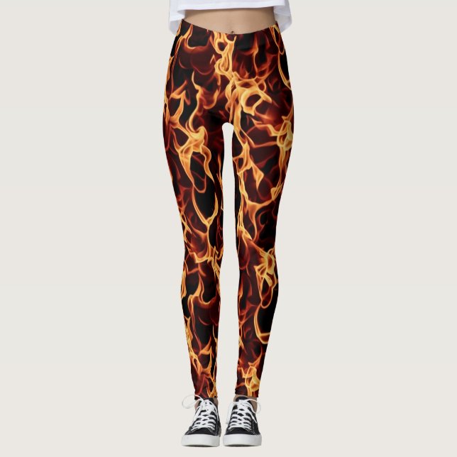Flaming Leggings for that hard workout (Devant)