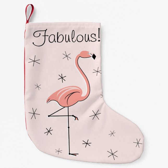 Flamingo Rose Fantastique ! chaussette simple face (Devant)