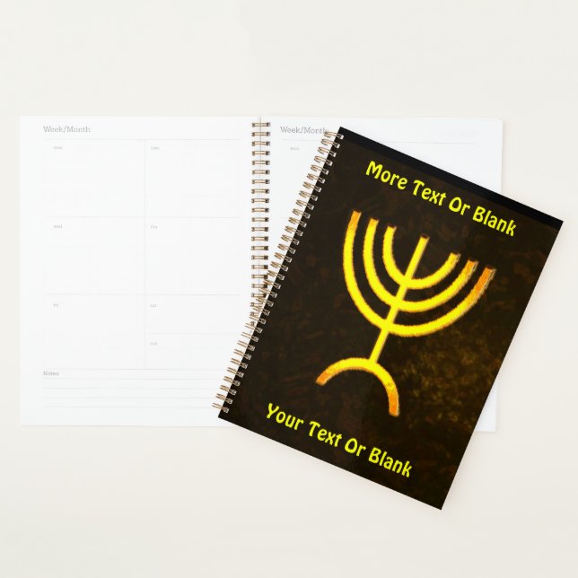 Flamme de Menorah (Devant avec enveloppe)
