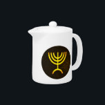 Flamme de Menorah<br><div class="desc">Un rendu numérique de la menorah juive à sept branches (hébreu : מְ וֹ נ רָ ‎). La menorah à sept branches, utilisée dans le sanctuaire portatif mis en place par Moïse dans le désert et plus tard dans le Temple de Jérusalem, est un symbole du judaïsme depuis des temps...</div>
