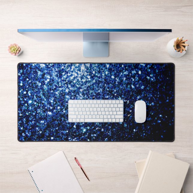 Flamme de parties scintillant bleu foncé (Bureau 1)