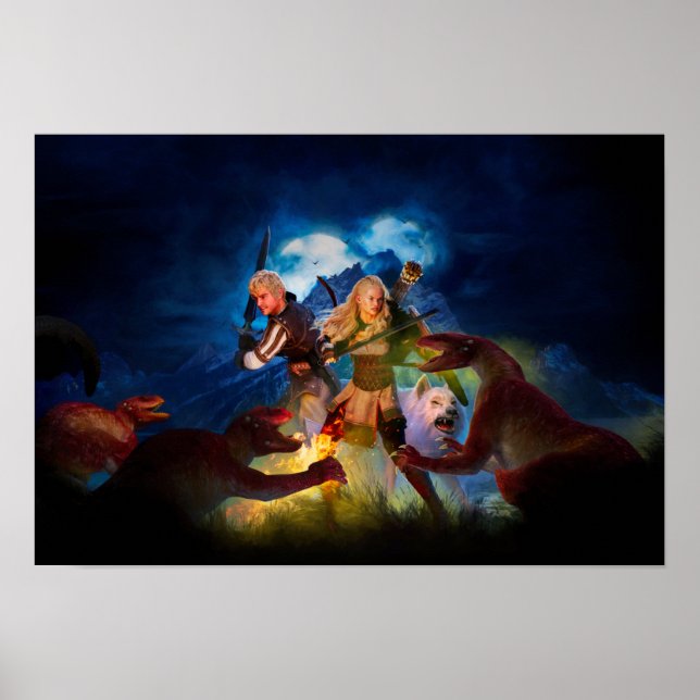 Flamme inextinguible - Petite affiche (Devant)