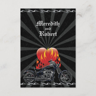 Flamme Love Biker Mariage Réponse