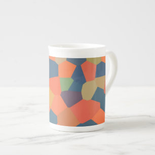 Flamme, minuit, Os vert Chine Mug