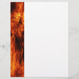 Flamme orange