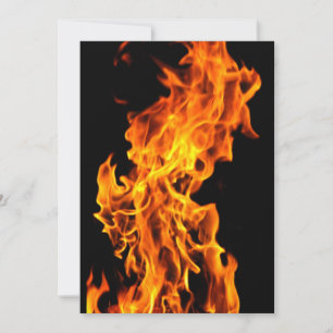 Flamme orange