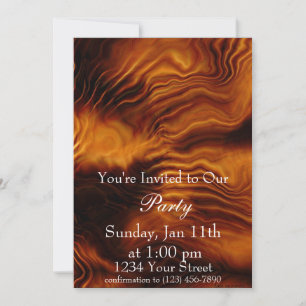 Flamme Party 3 Invitation plein