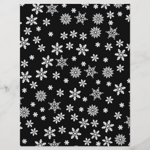 Flammes de neige blanches sur Arrière - plan noir